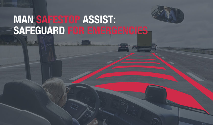 MAN SafeStop Assist helps to prevent serious bus accidents